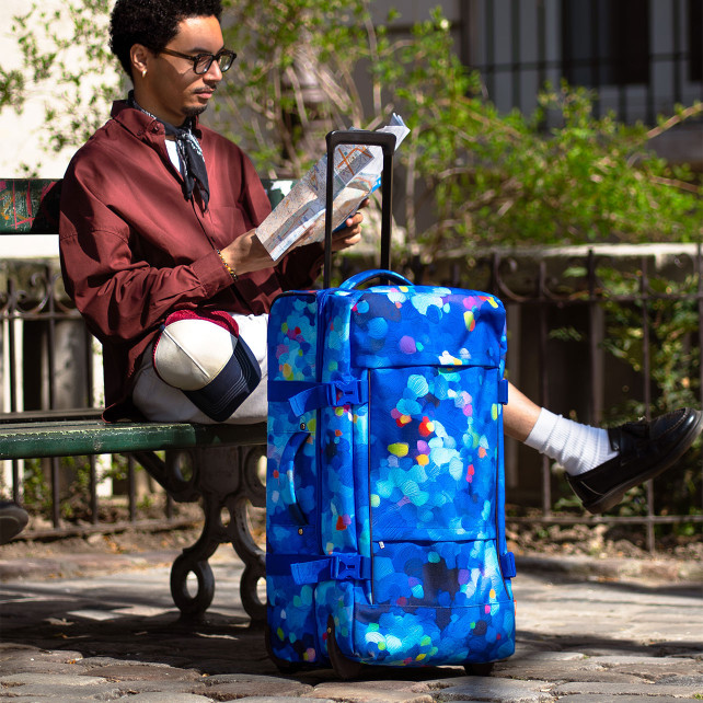 Grande valise à roulette